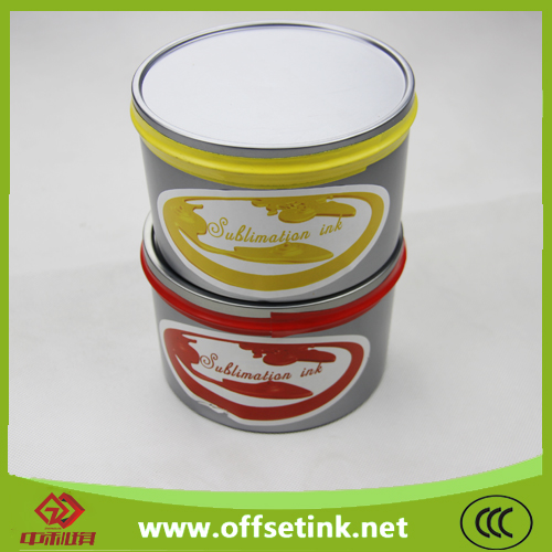 sublimation offset ink for the decoration of s