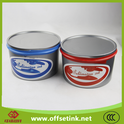 Fine design of sublimation offset ink for garm