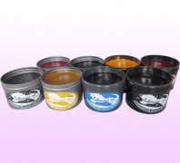 Dye sublimation ink for offset lithographic pr