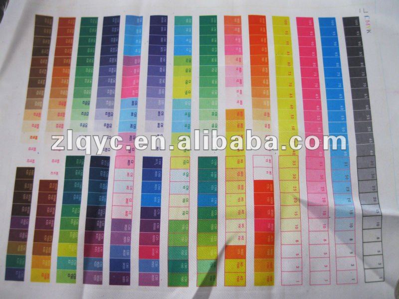 Top Brand Zhongliqi sublimation heat transfer printing offset ink(anti-crust model)